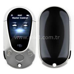 LCD Üniversal Ekranlı Kumanda PKE sistemi Mercedes Tipi Gümüş Renk
