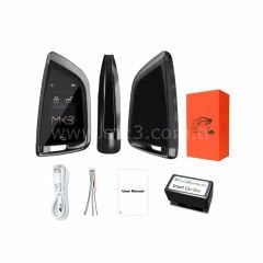 LCD Üniversal Ekranlı Kumanda Keyless Giriş ve İOS sistemi FEM Tipi Siyah Renk