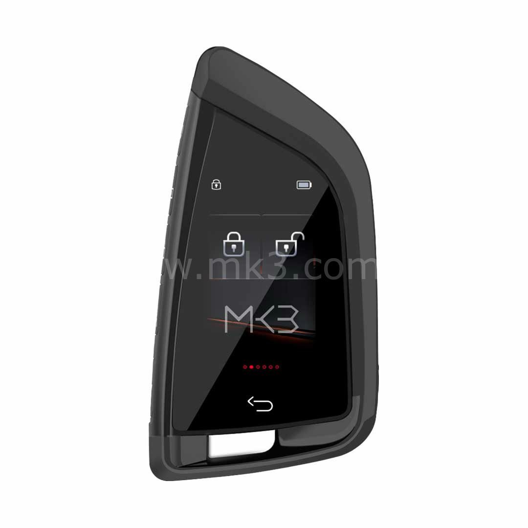 LCD Üniversal Ekranlı Kumanda Keyless Giriş ve İOS sistemi FEM Tipi Siyah Renk