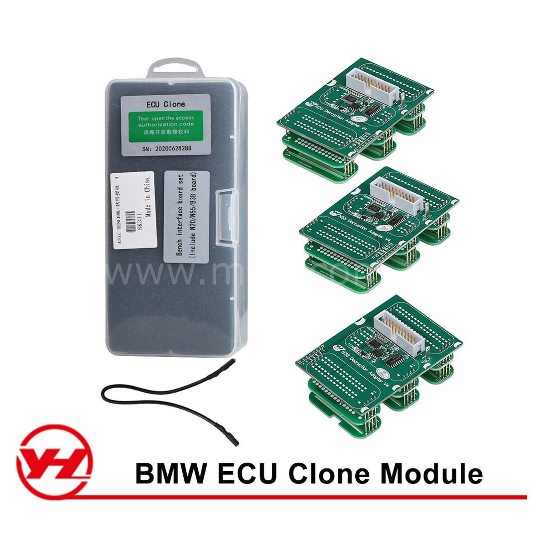 Yanhua Mini ACDP Master BMW Bench Modu Adaptörleri ECU Programlama için N13/N20/N63/S63/N55/B38 DME'yi Destekler