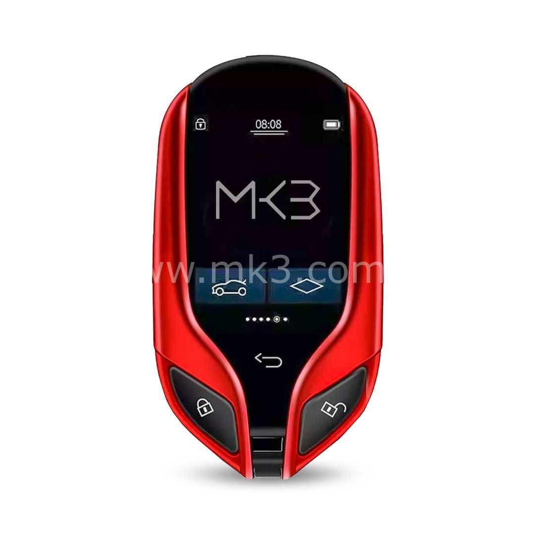 LCD Üniversal  Ekranlı Kumanda PKE sistemi Maserati Tipi Kırmızı Renk
