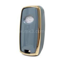NANO Yüksek Kalite Kumanda Kılıfı KIA 4 Buton Gri Renk KIA-D11J4B