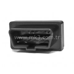 LCD Üniversal Ekranlı Kumanda Keyless Giriş BMW tipi Gümüş Renk