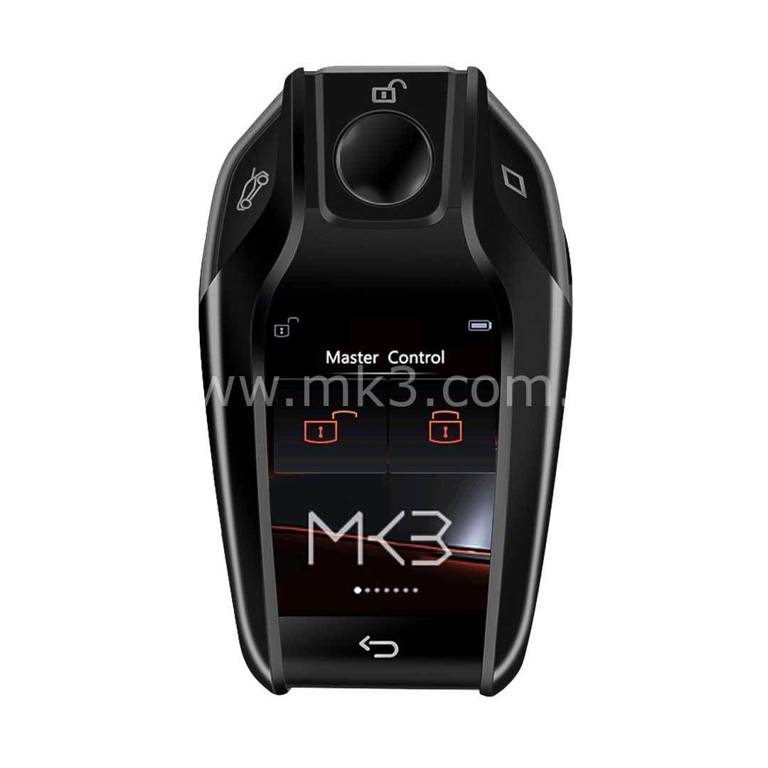 LCD Üniversal Ekranlı Kumanda Keyless Giriş BMW tipi Siyah Renk