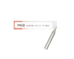 End Mill karbür anahtar kesme bıçağı 1.5mm φ1.5xD6x40x3F