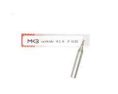 End Mill karbür anahtar kesme bıçağı 2.0mm φ2.0xD6x40x3F