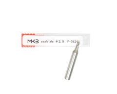 End Mill karbür anahtar kesme bıçağı 2.5mm φ2.5xD6x40x3F