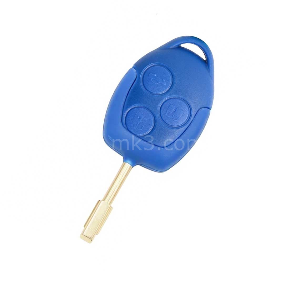 Ford Mavi Yan Sanayi Kumanda 3 Buton 433MHz ( Siyah Board )