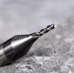 freze karbür anahtar kesme bıçağı  2.0mm φ2.0x6.3xD6x40x4F