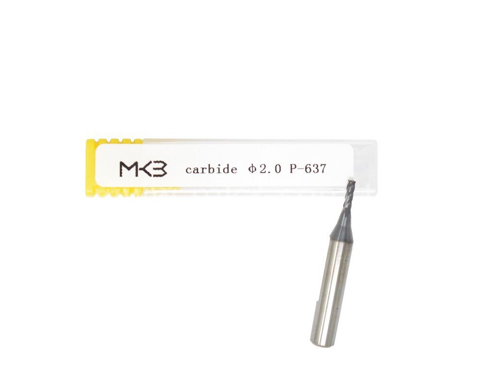 freze karbür anahtar kesme bıçağı  2.0mm φ2.0x6.3xD6x40x4F