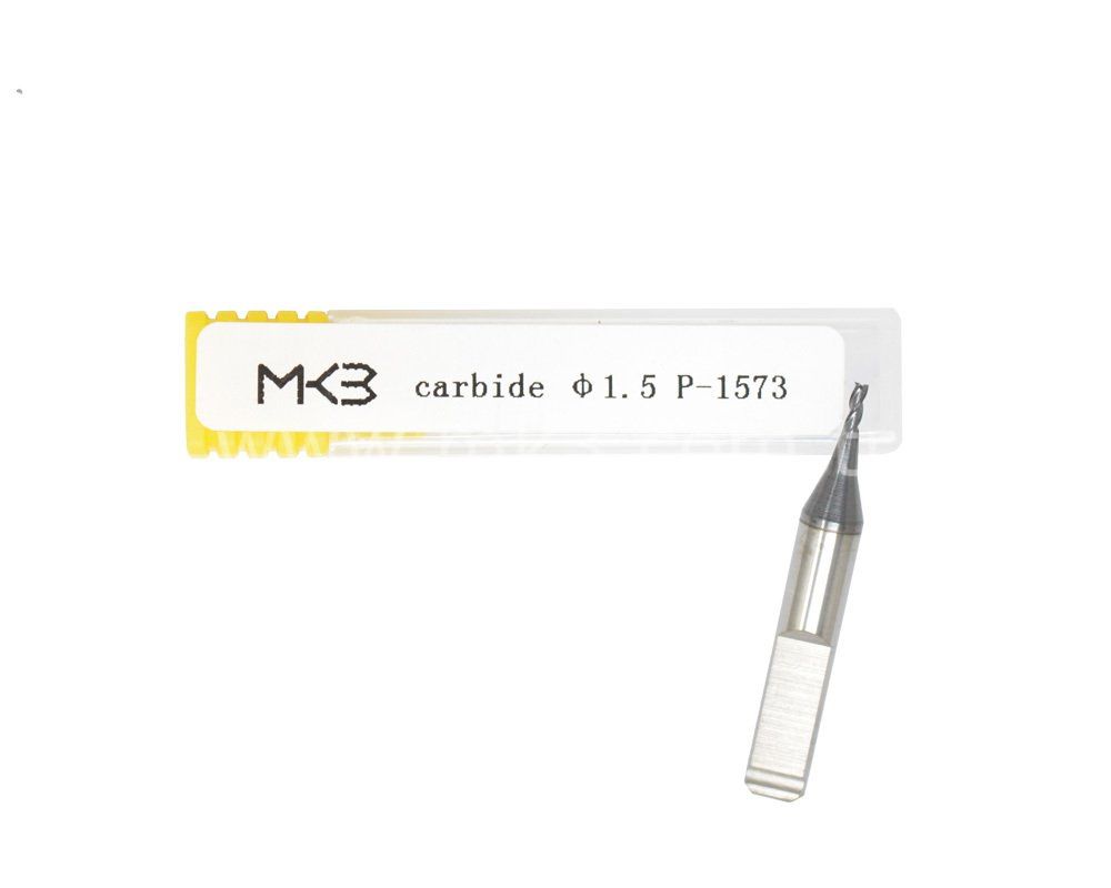 freze End Mill karbür anahtar kesme bıçağı 1.5mm φ1.5xD6x40