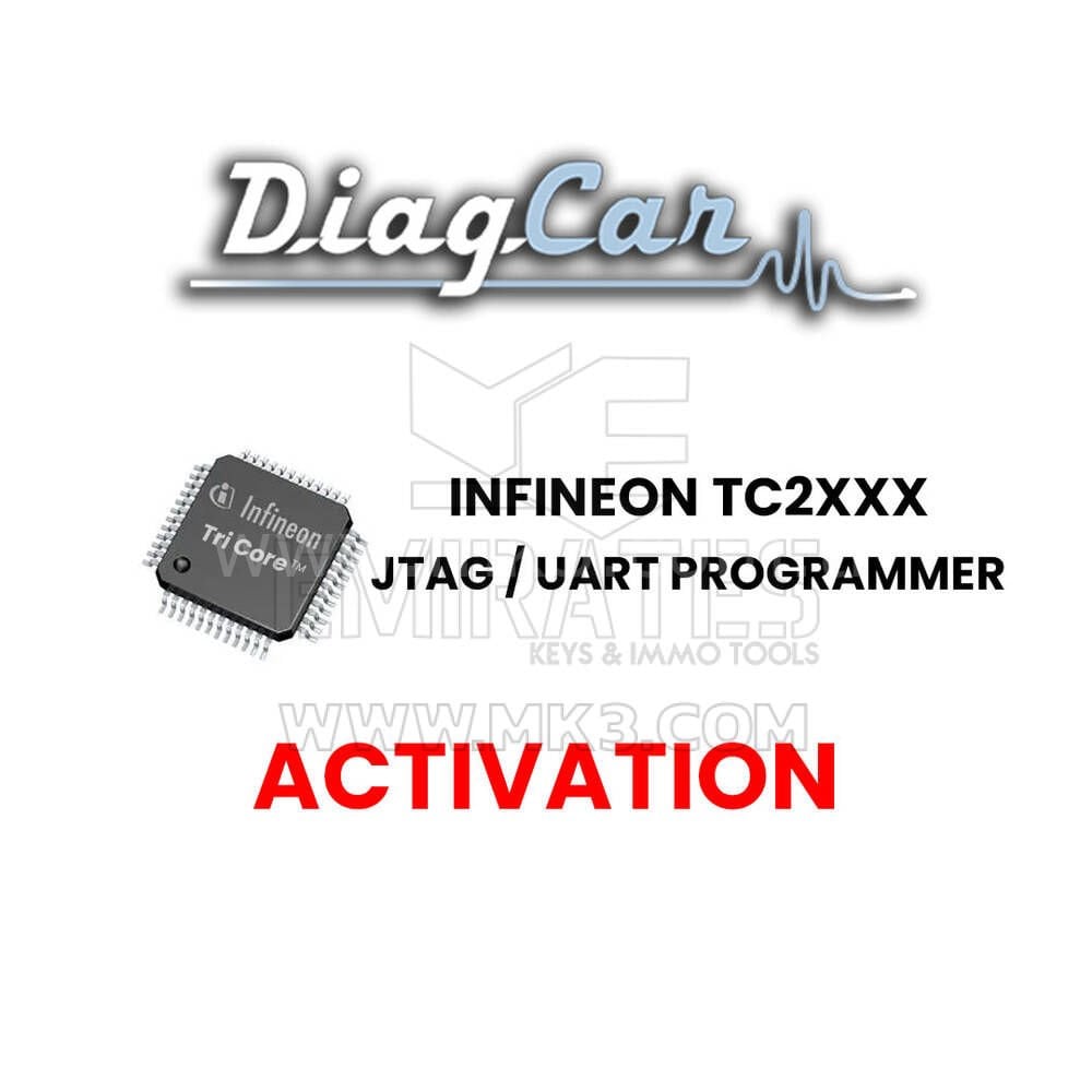DiagCar INFINEON TC2XXX JTAG / UART Programlayıcı
