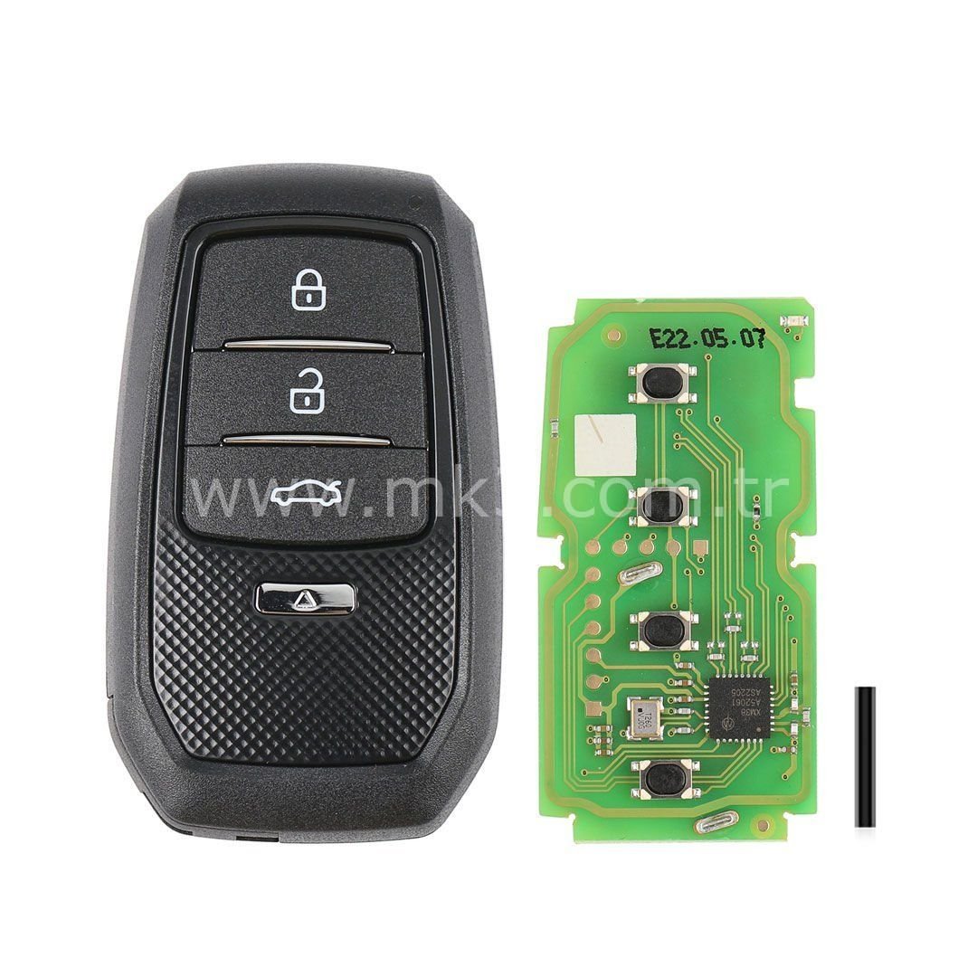 Xhorse Toyota XM38 Smart Kumanda 4D 8A 4A defalarca kodlanabilir
