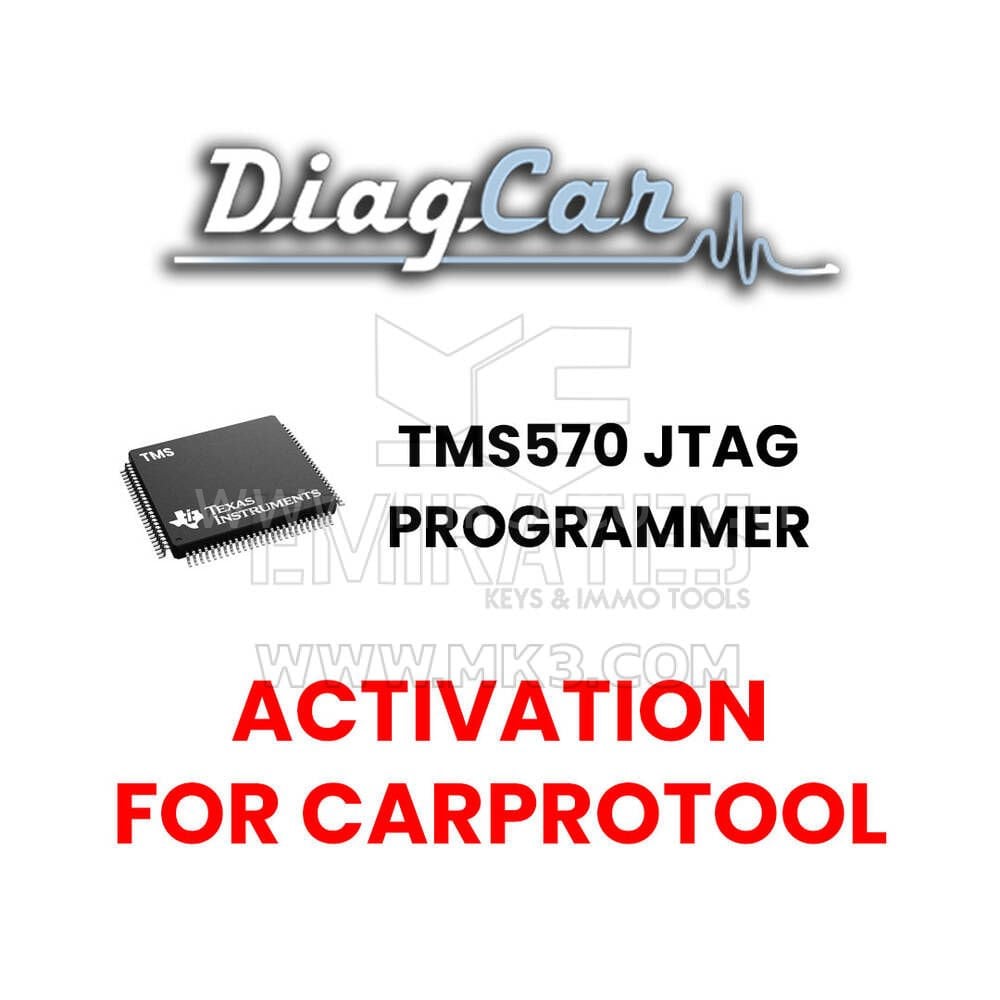 DiagCar TMS570 JTAG Programlayıcı Aktivasyonu CarProTool için