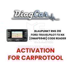 DiagCar Blaupunkt RNS 310 / Ford Travelpilot FX NX [OMAP5948] Kod Okuyucu