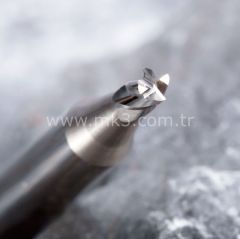 freze End Mill karbür anahtar kesme bıçağı 2.0mm φ2.0x6.0xD6x30