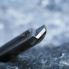 Dimple karbür kesme bıçağı D6x100°x30