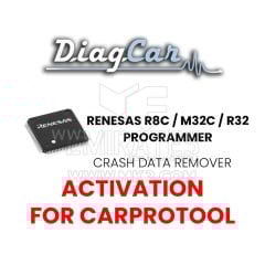 DiagCar Renesas R8C / M32C / R32 Programlayıcı CRASH DATA Remover (CarProTool için aktivasyon)