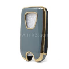 NANO Yüksek Kalite Kumanda Kılıfı Roewe 3 Buton Gri Renk RW-A11J