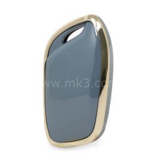 NANO Yüksek Kalite Kumanda Kılıfı MG /Roewe 3 Buton Gri Renk RW-B11J