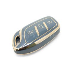 NANO Yüksek Kalite Kumanda Kılıfı MG /Roewe 3 Buton Gri Renk RW-B11J