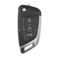 Xhorse VVDI Key Tool VVDI2 Kablolu Sustalı Kumanda 3 Buton BMW Anahtar ucu tipi XKKF06EN Çip Geçmeli