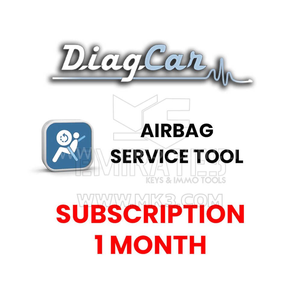 DiagCar Hava Yastığı Servis Aracı Aboneliğinizi 1 Ay Yenileyin