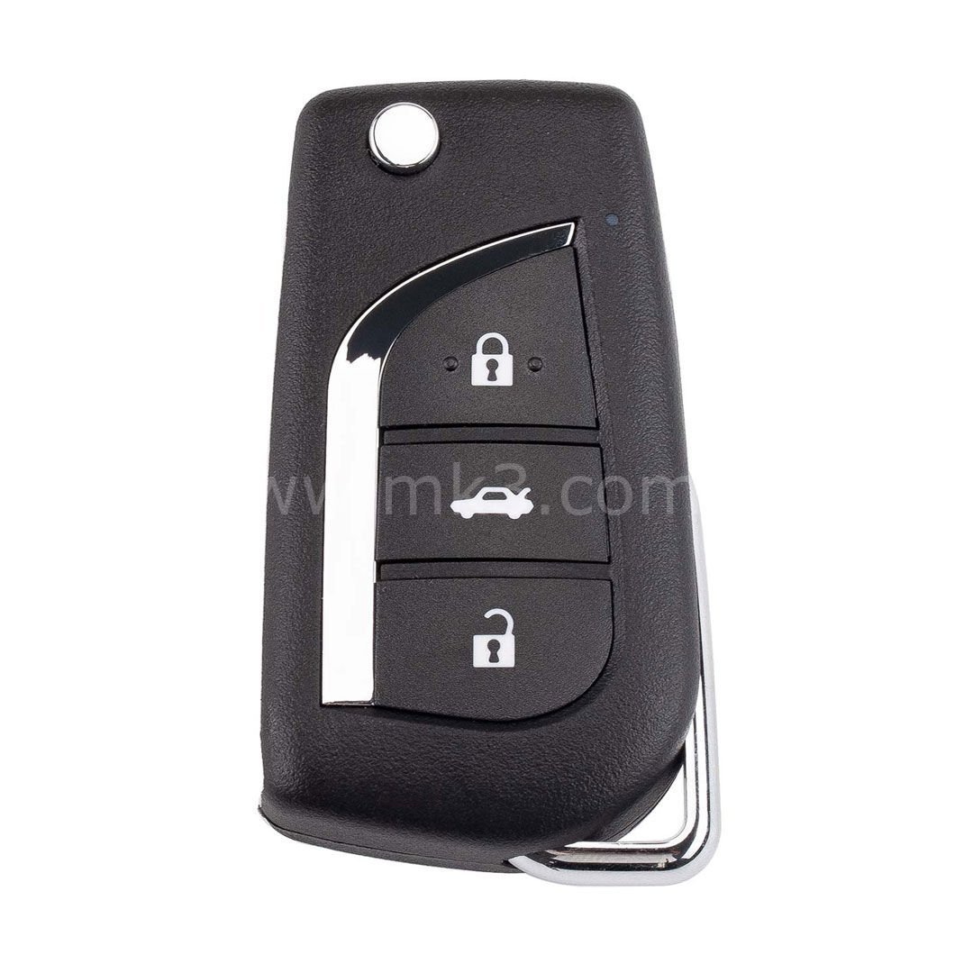 Xhorse VVDI Key Tool VVDI2 Universal Kablolu Kumanda 3 Buton XKTO20EN