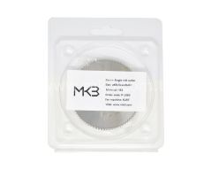 Açılı freze HSSM35 anahtar kesme bıçağı φ63x5xφ16x84°