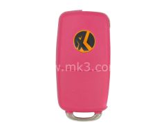 Xhorse Sustalı Kumanda Pembe 3 Buton VW Tipi XKB502EN