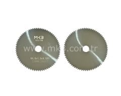 Düz Slotter karbür anahtar kesme bıçağı Φ64.6x1.8xΦ9.53