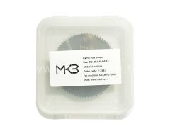 Düz Slotter karbür anahtar kesme bıçağı Φ64.6x1.8xΦ9.53