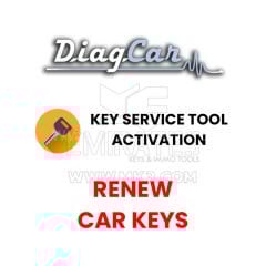 DiagCar Anahtar Servis Aracı Etkinleştirme - Araba Anahtarlarını Yenileme