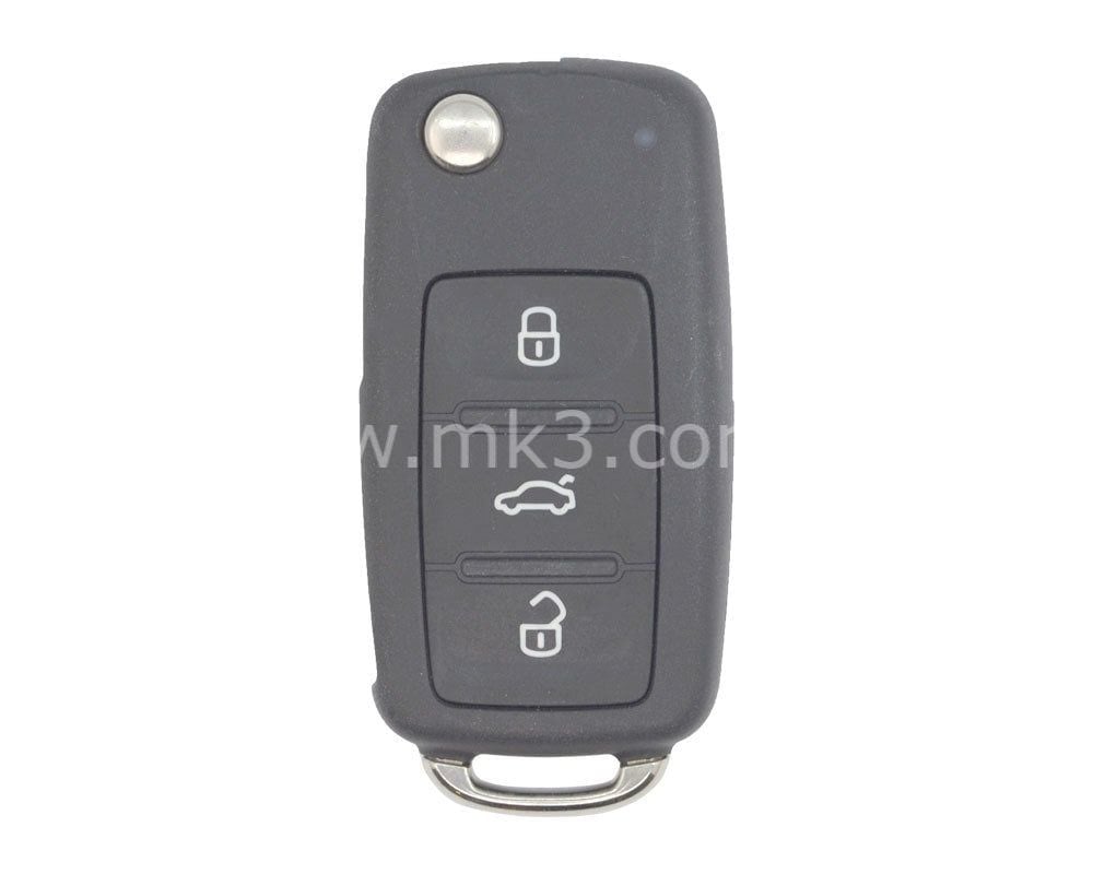 VW UDS Tipi Sustalı Kumanda 3 Buton 433MHz ID48 Transponder