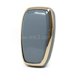 NANO Yüksek Kalite Kumanda Kılıfı Subaru 3+1 Buton Gri Renk SBR-A11J