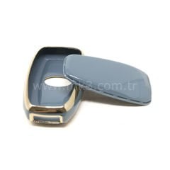 NANO Yüksek Kalite Kumanda Kılıfı Subaru 3+1 Buton Gri Renk SBR-A11J