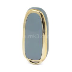 NANO Yüksek Kalite Kumanda Kılıfı Tesla 3 Buton Gri Renk TSL-B11J