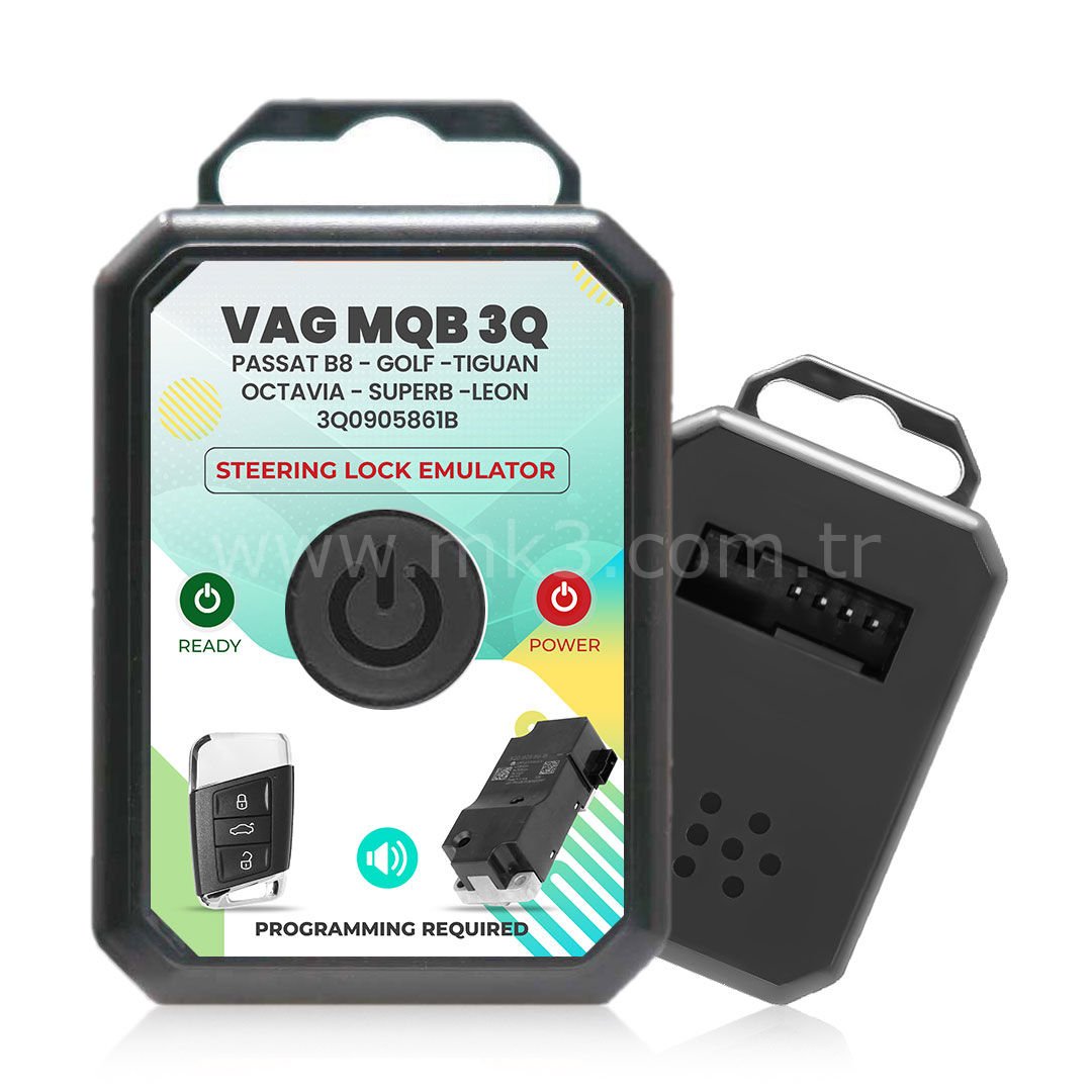 VAG MQB 3Q Volkswagen Passat B8 Skoda Octavia Seat Direksiyon Kilidi Sesli Emulatörü 