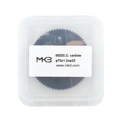 Düz Oluk Açıcı Karbür φ70x1.3xφ22