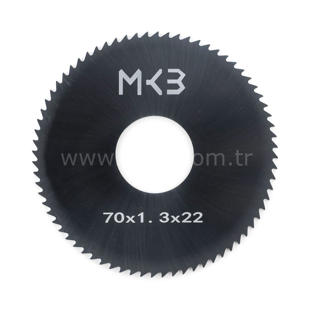 Düz Oluk Açıcı Karbür φ70x1.3xφ22