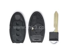 Nissan Smart Kumanda Kabı 3+1 Buton Orta Pil Tipi