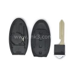 Nissan Smart Kumanda Kabı 3+1 Buton Sol Pil Tipi