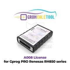 Gprog PRO Renesas RH850 serisi için GromCalcTool A008 Lisansı