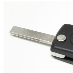 Peugeot Sustalı Kumanda Kabı 3 Buton Pil Yataksız HU83