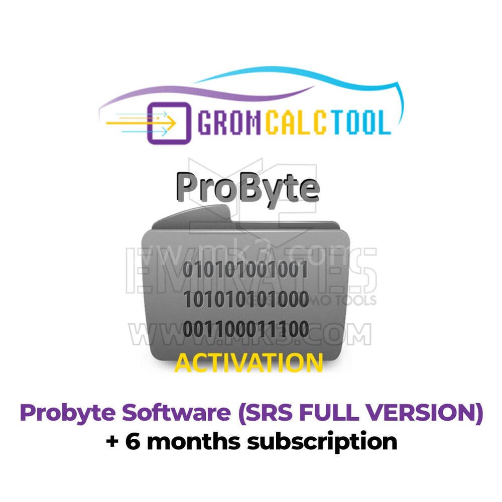 GromCalcTool Probyte Yazılımı (SRS TAM SÜRÜM) + 6 Aylık Abonelik