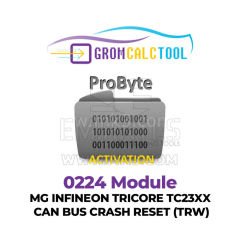 GromCalcTool 0224 Modülü MG Infineon Tricore TC23XX Can Bus Çökme Sıfırlama (TRW)