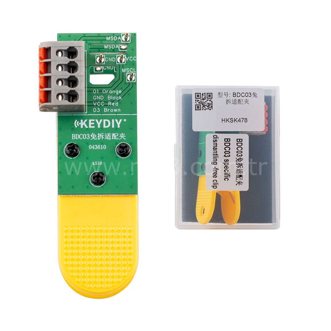 KEYDIY BDC03 Özel Maşası