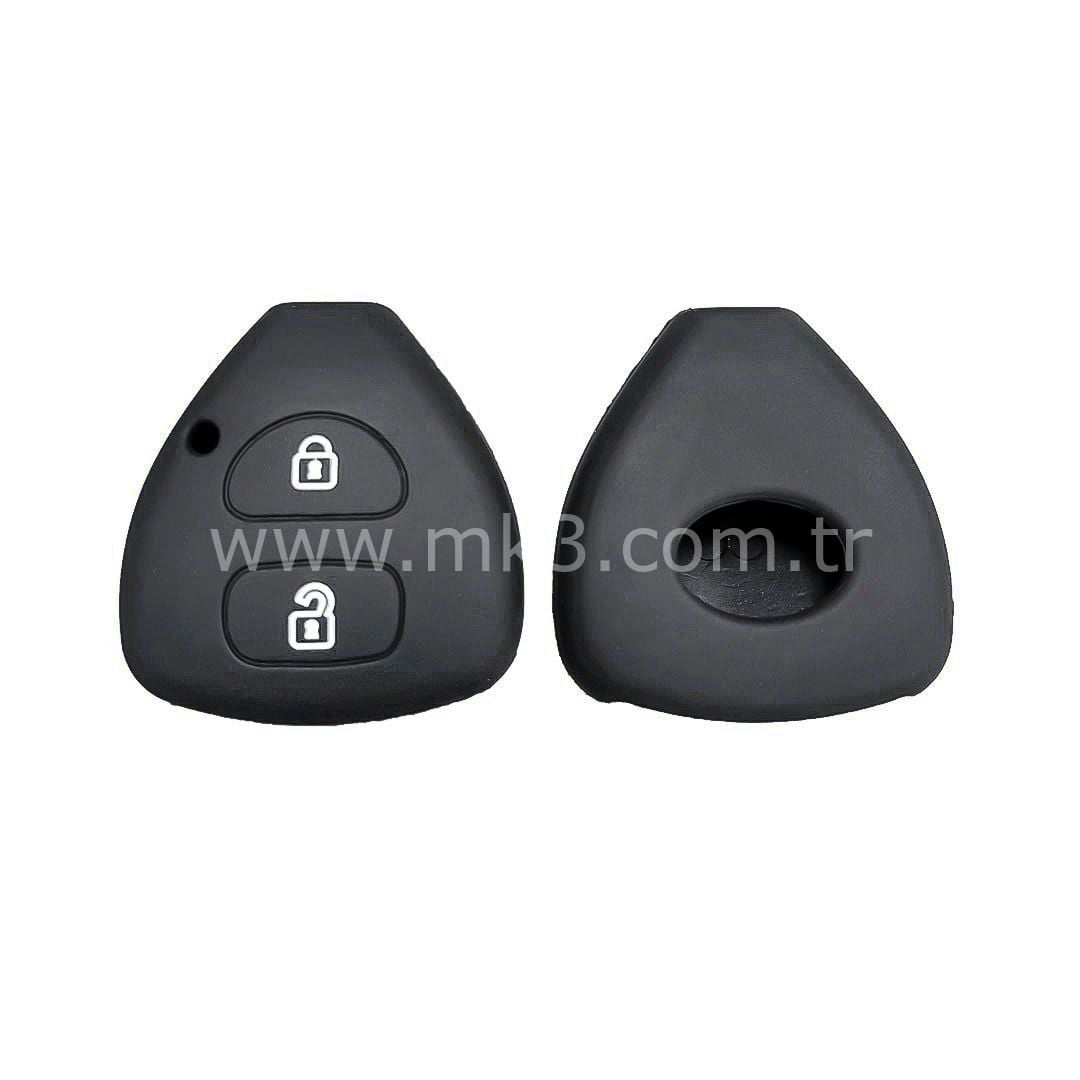 Toyota 2007-2011 silikon kumanda kabı 2 buton