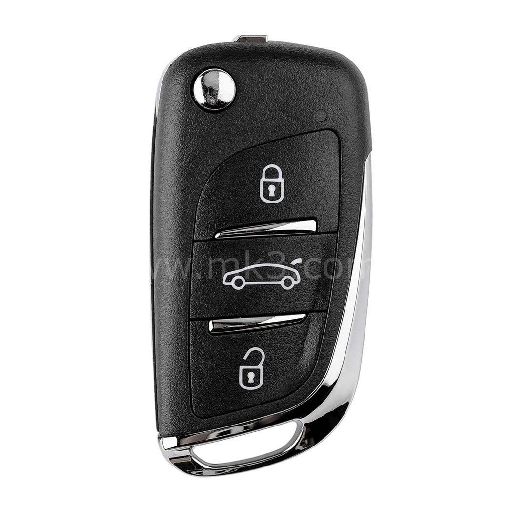 Xhorse Kablolu Sustalı Kumanda 3 Buton PSA Tipi XKDS20EN 2. Nesil ( XKDS00EN'in Yeni Versiyonu )