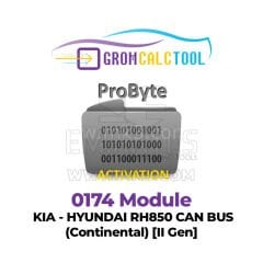 GromCalcTool 0174 Modülü KIA - HYUNDAI RH850 CAN BUS (Continental) [II. Nesil]